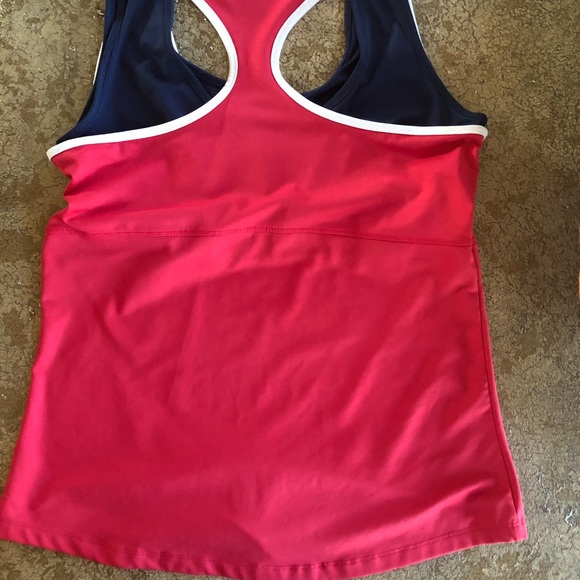 Jofit Tennis Tank with Built in Bra - Picture 2 of 3